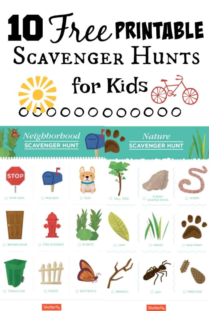 80 Free Nature Scavenger Hunt Printable 40