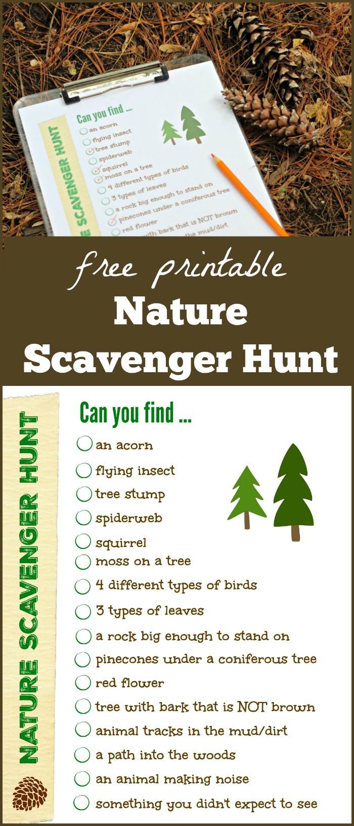 80 Free Nature Scavenger Hunt Printable 78