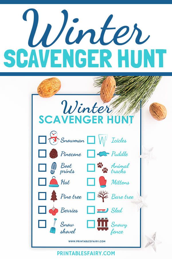 80 Free Nature Scavenger Hunt Printable 96