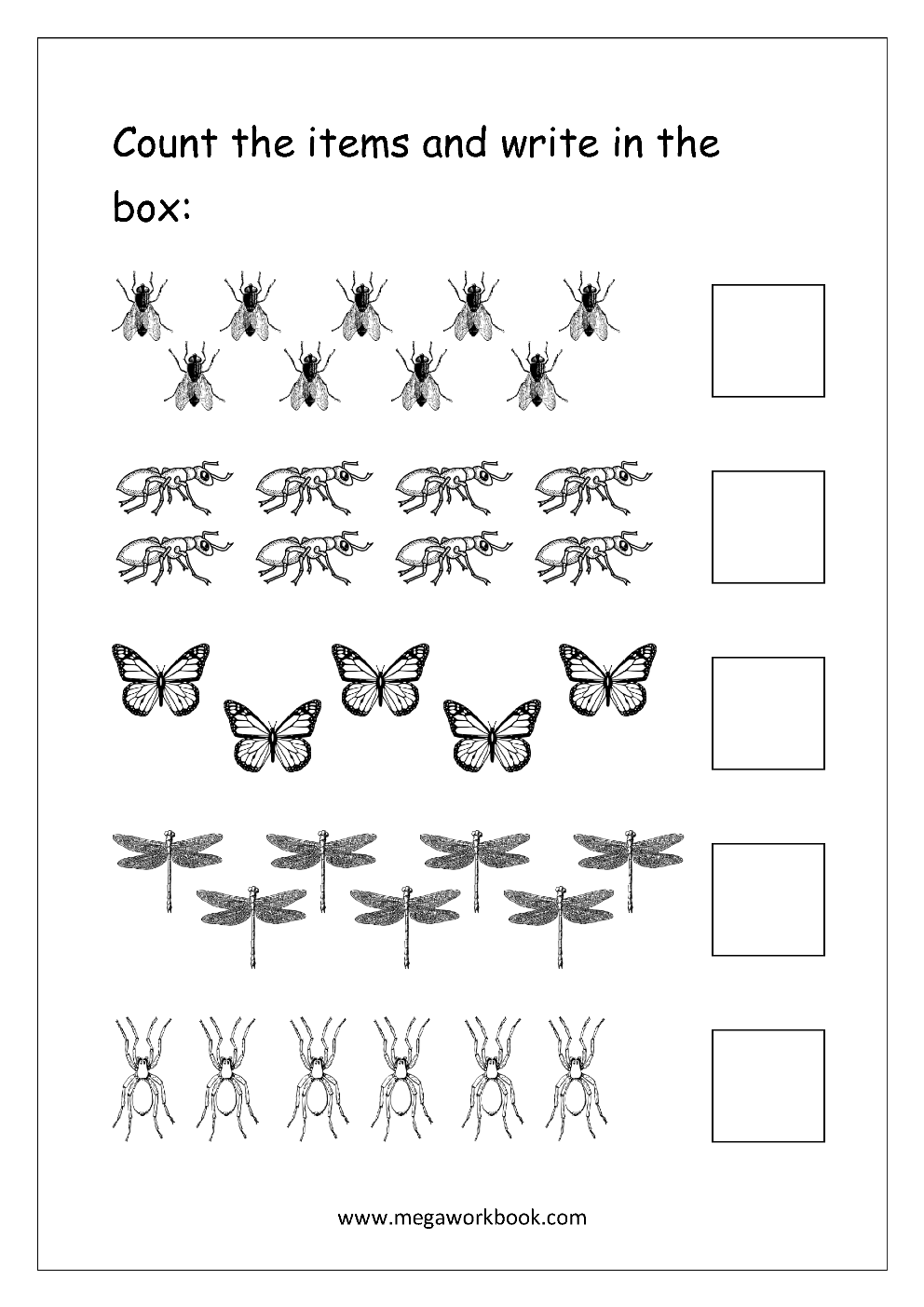 80 Free Printable Numbers 1-10 12
