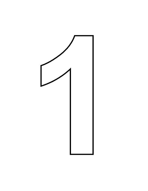 80 Free Printable Numbers 1-10 14