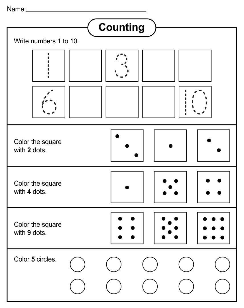 80 Free Printable Numbers 1-10 49