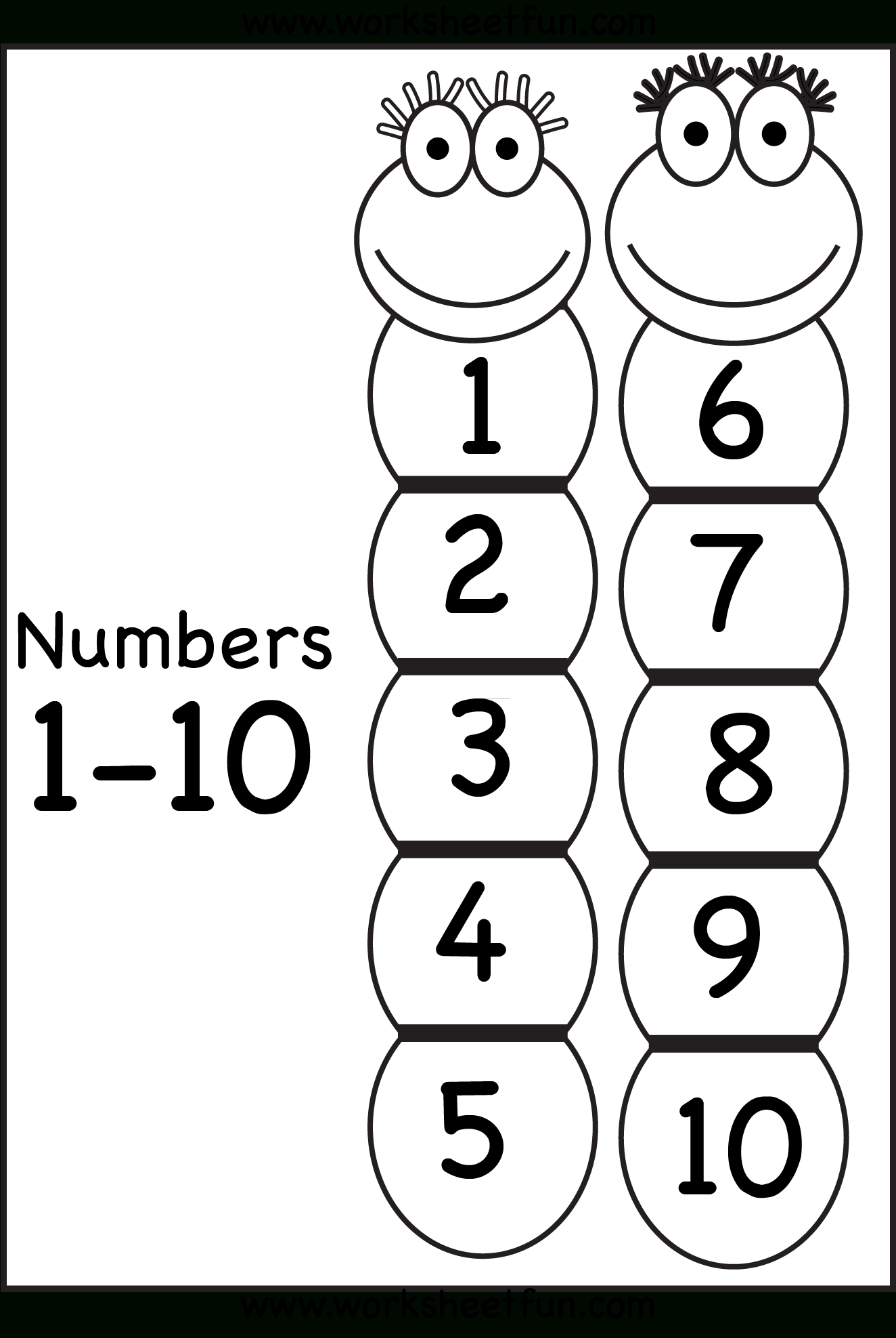80 Free Printable Numbers 1-10 66
