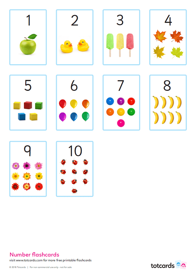 80 Free Printable Numbers 1-10 85