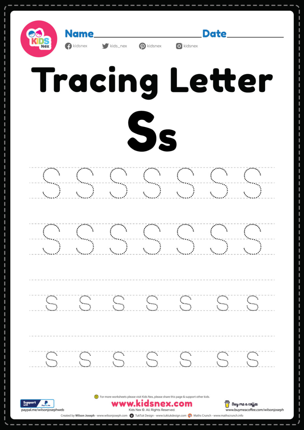 80 Letters S Printable Worksheets 14