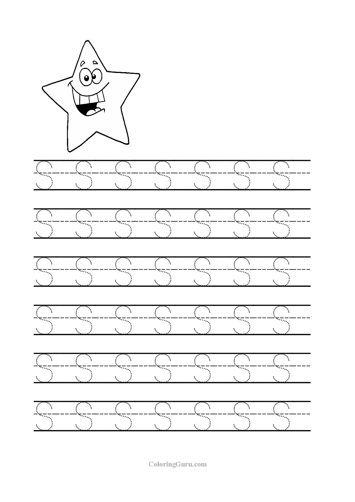 80 Letters S Printable Worksheets 19
