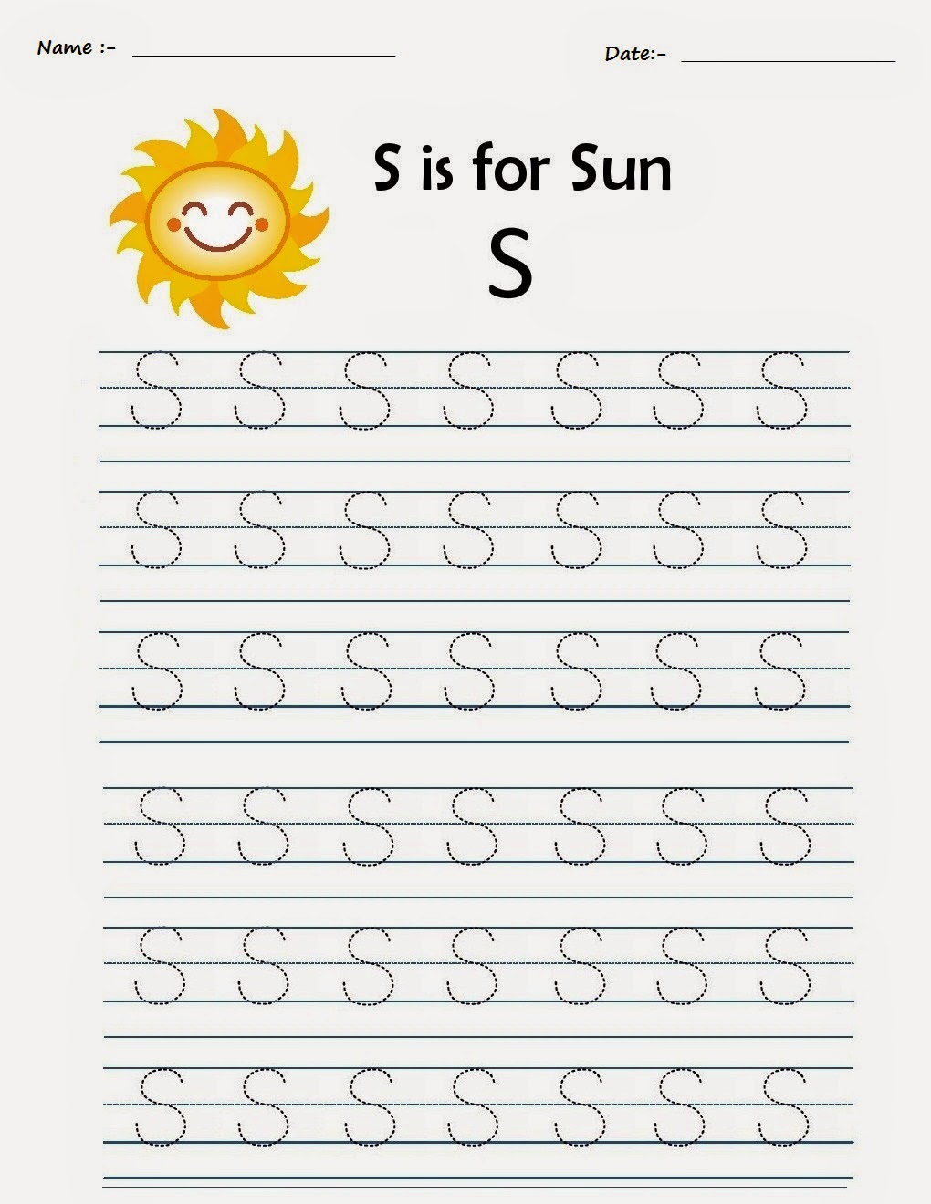 80 Letters S Printable Worksheets 41