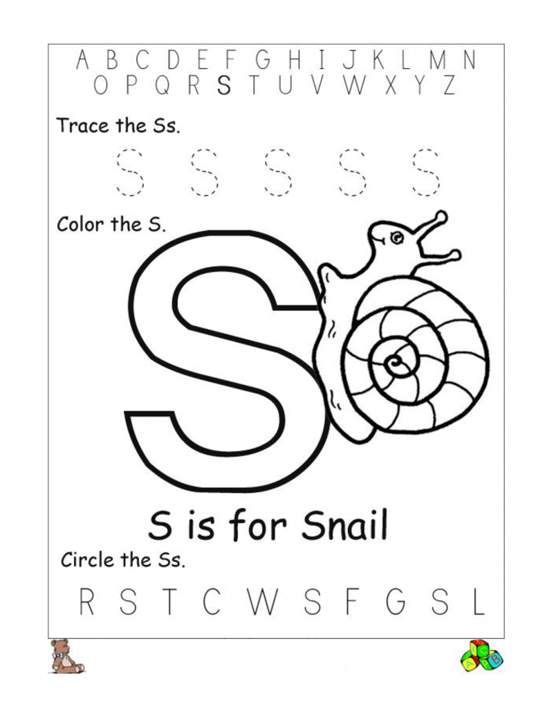 80 Letters S Printable Worksheets 46