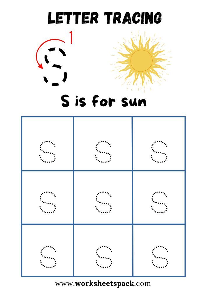 80 Letters S Printable Worksheets 55