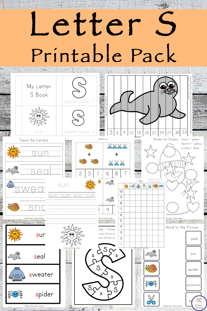80 Letters S Printable Worksheets 6
