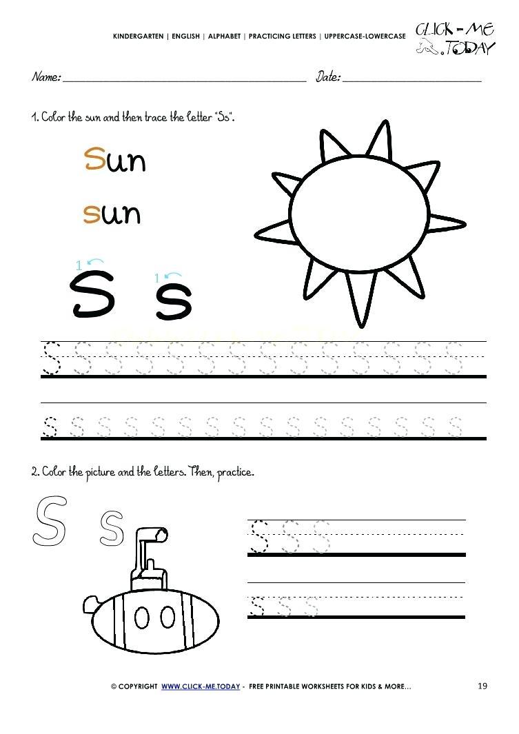 80 Letters S Printable Worksheets 69