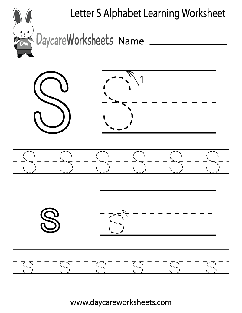 80 Letters S Printable Worksheets 7