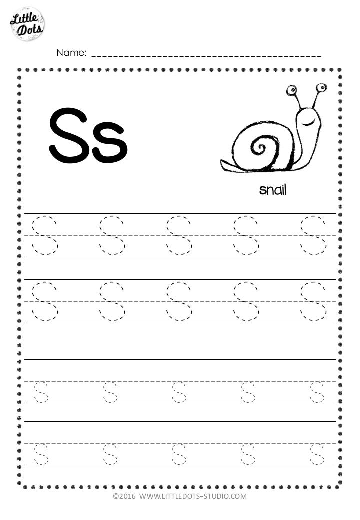 80 Letters S Printable Worksheets 72