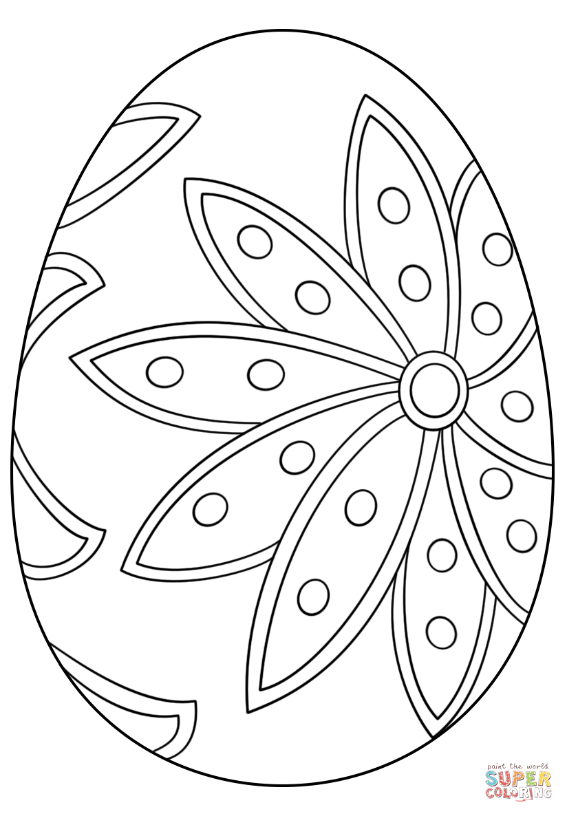 80 Printable Coloring Easter Pictures 11