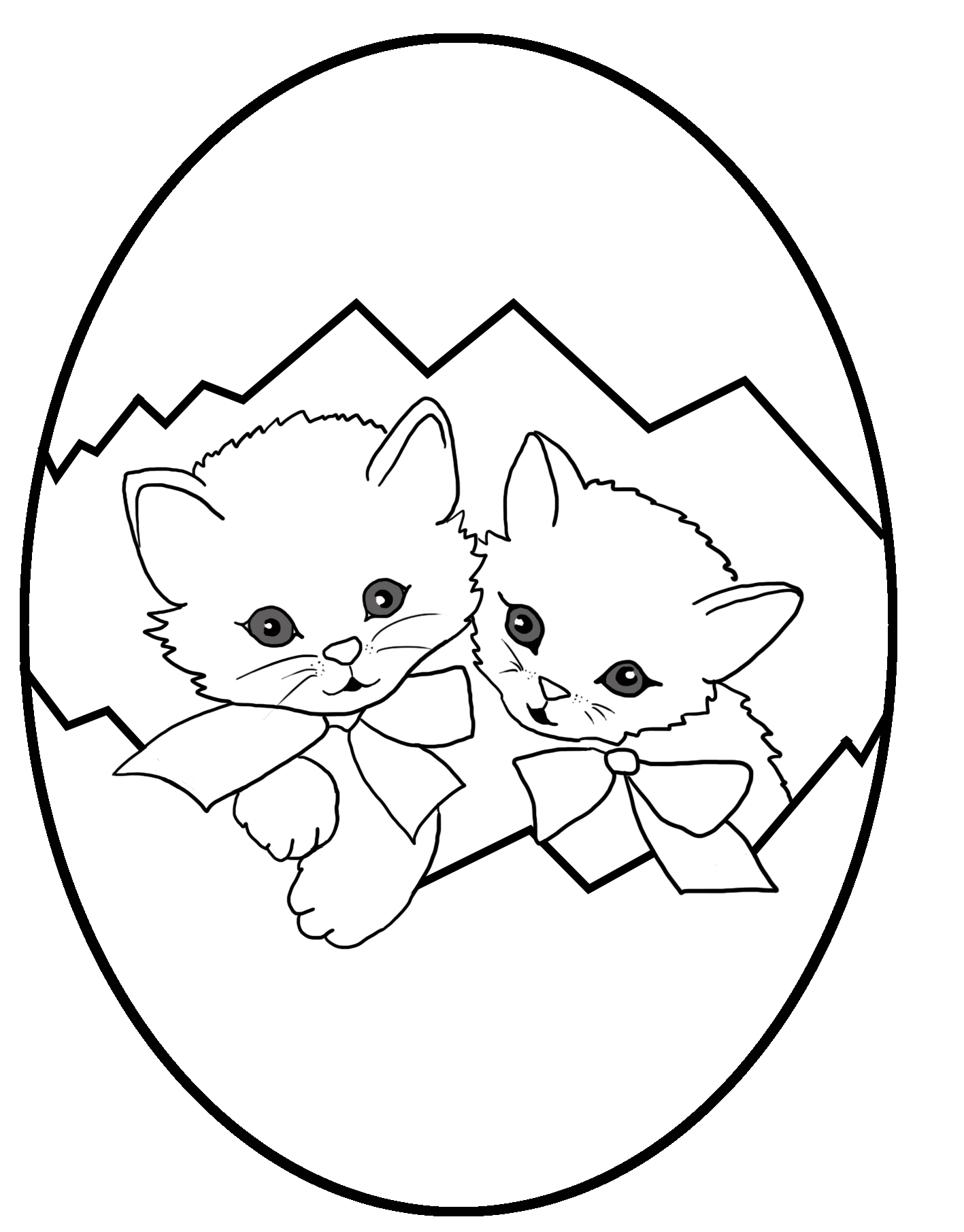 80 Printable Coloring Easter Pictures 23
