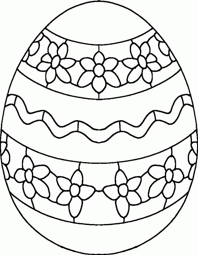80 Printable Coloring Easter Pictures 26