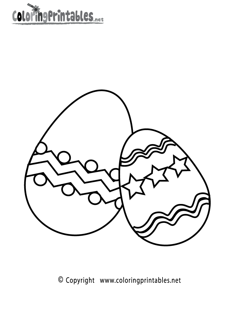 80 Printable Coloring Easter Pictures 46