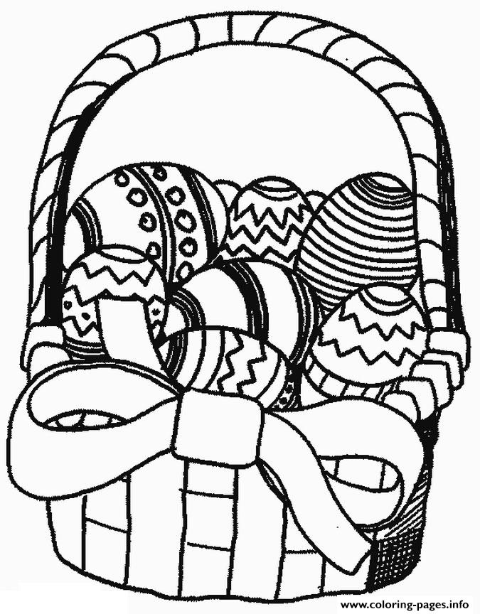 80 Printable Coloring Easter Pictures 55