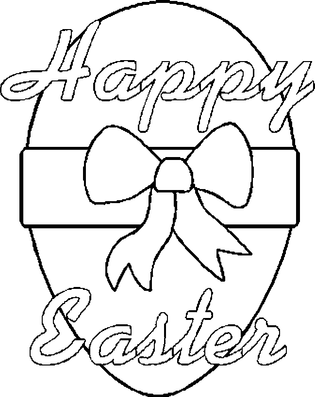 80 Printable Coloring Easter Pictures 59