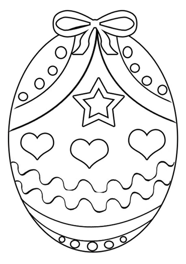 80 Printable Coloring Easter Pictures 7