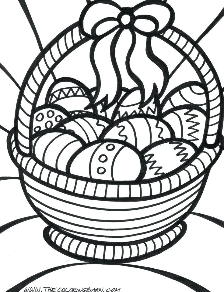 80 Printable Coloring Easter Pictures 70