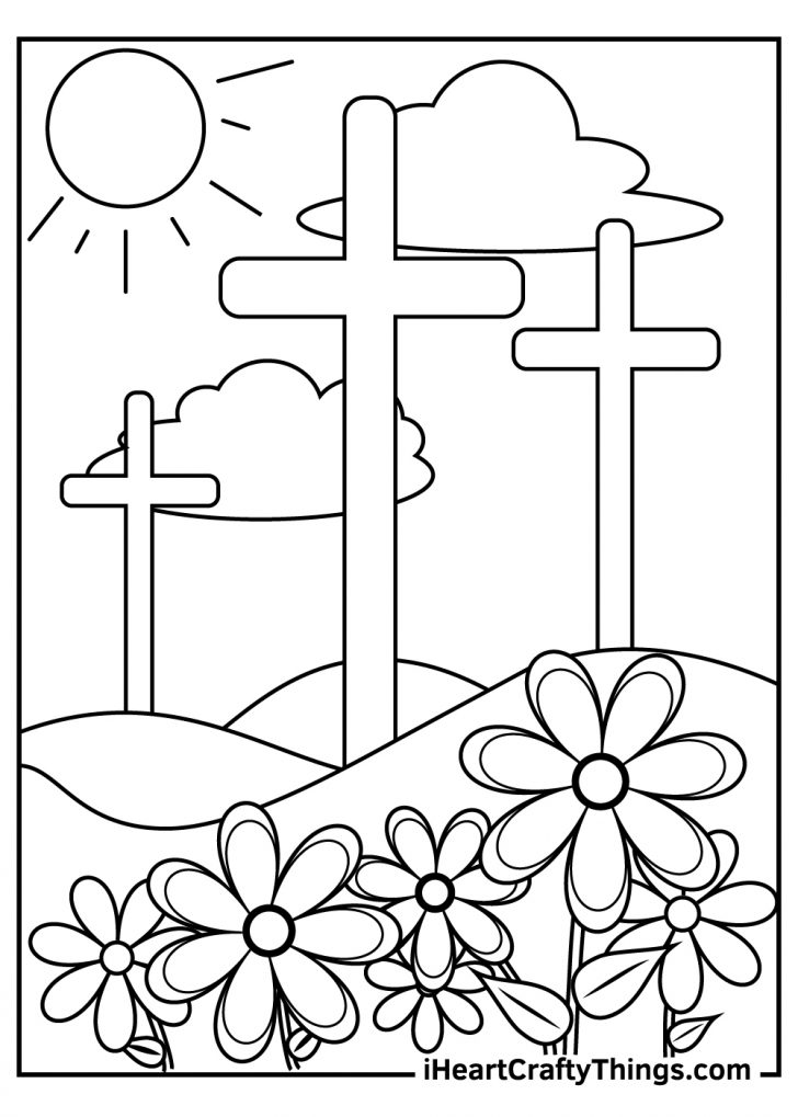 80 Printable Coloring Easter Pictures 83