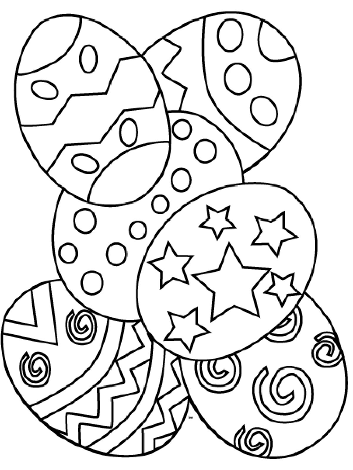 80 Printable Coloring Easter Pictures 90