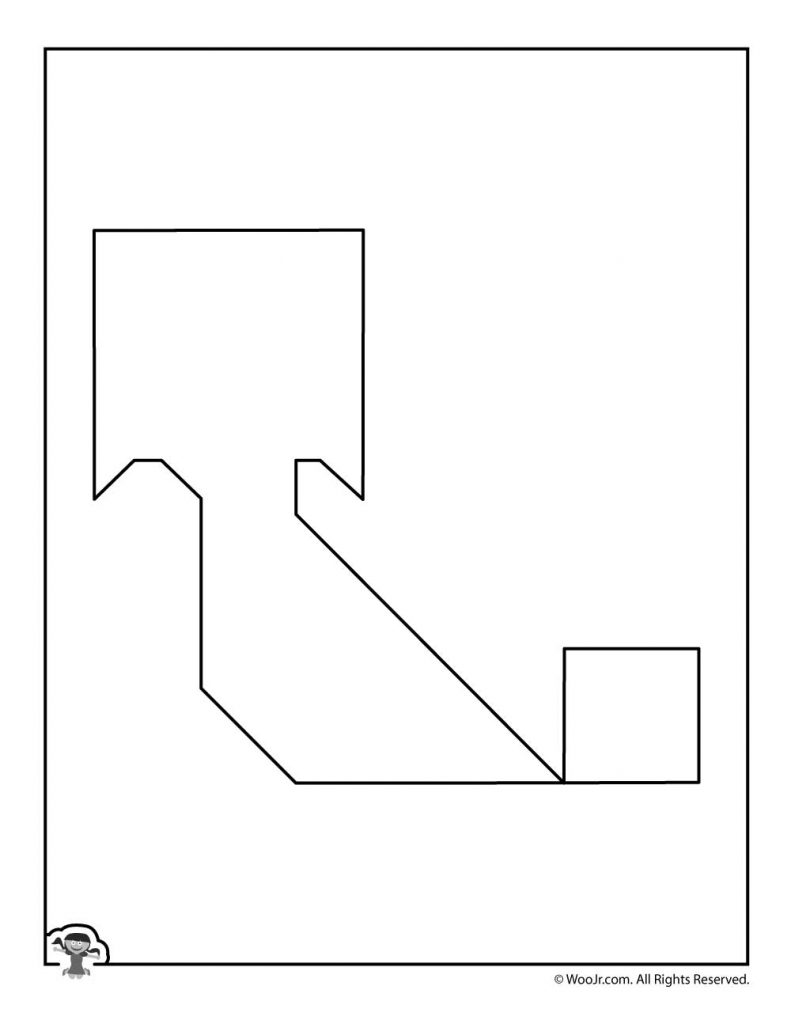 80 Tangram Puzzles Printable Free 27