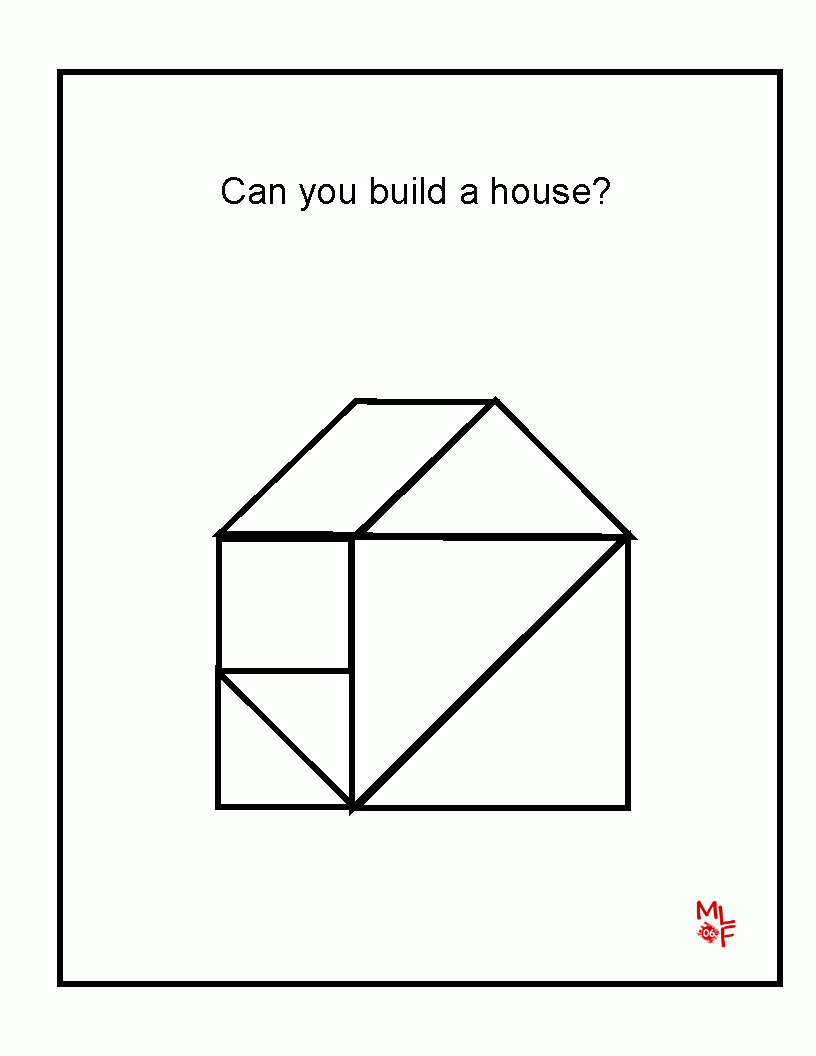 80 Tangram Puzzles Printable Free 47