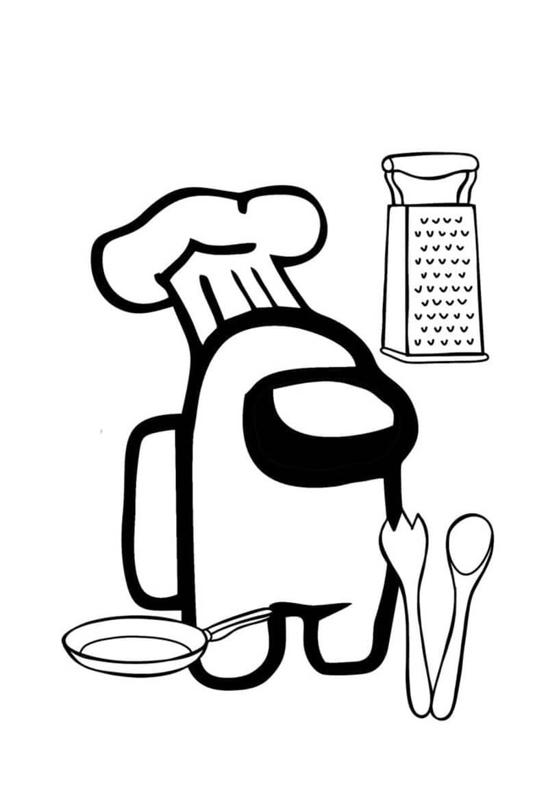 90 Among Us Printable Coloring Pages 33