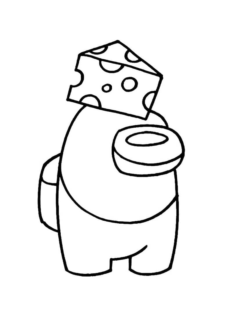 90 Among Us Printable Coloring Pages 46