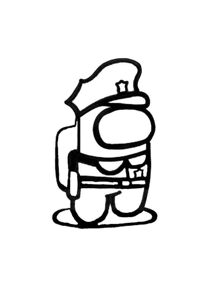 90 Among Us Printable Coloring Pages 64