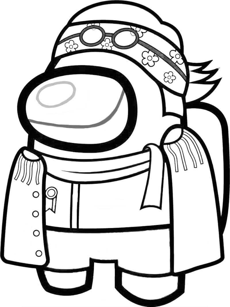 90 Among Us Printable Coloring Pages 71