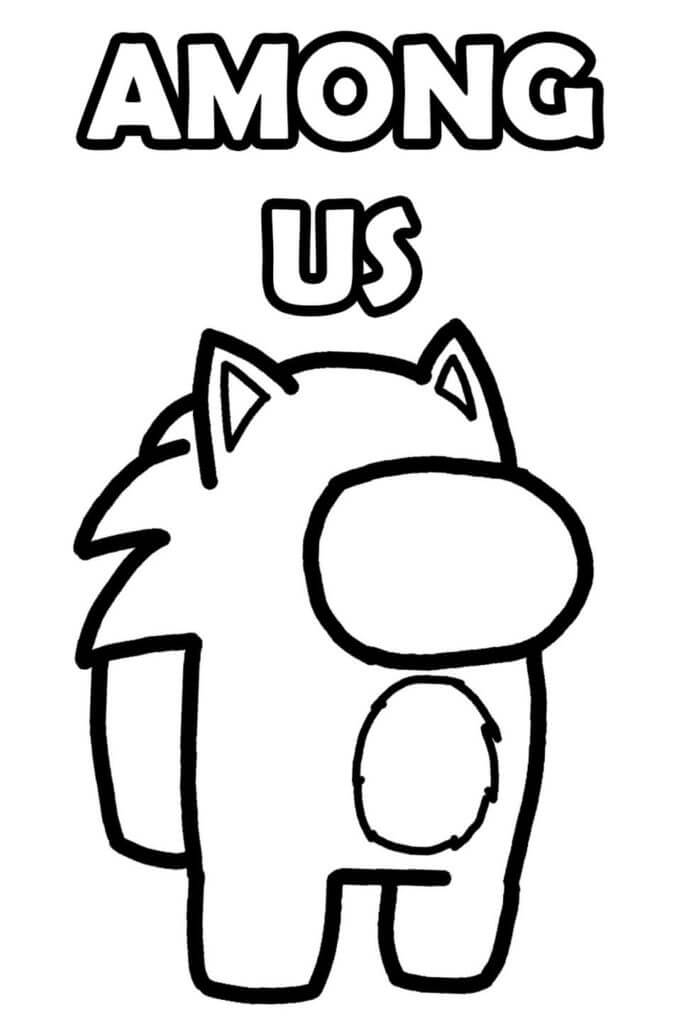 90 Among Us Printable Coloring Pages 72