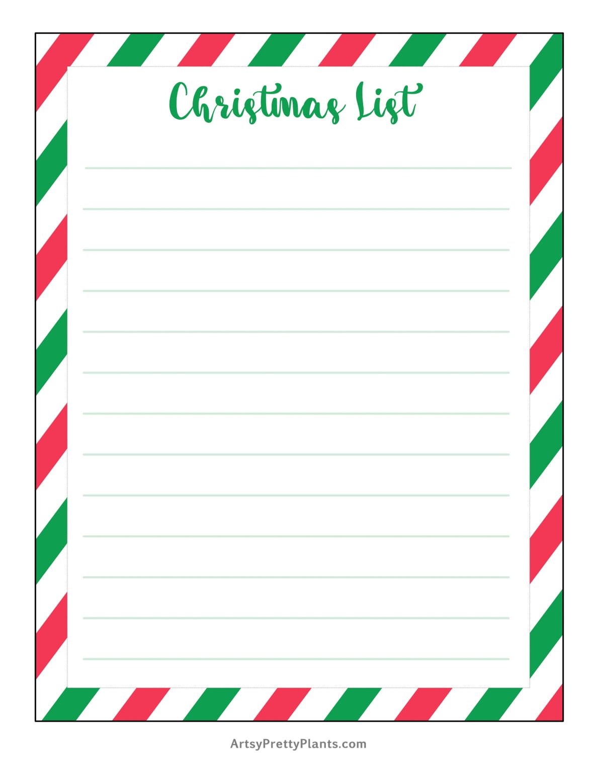 90 Christmas List Free Printable 29