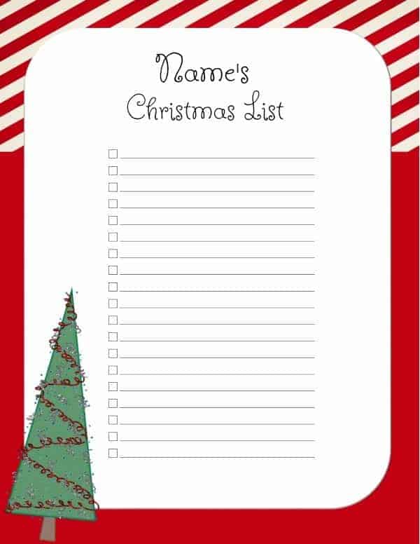 90 Christmas List Free Printable 32