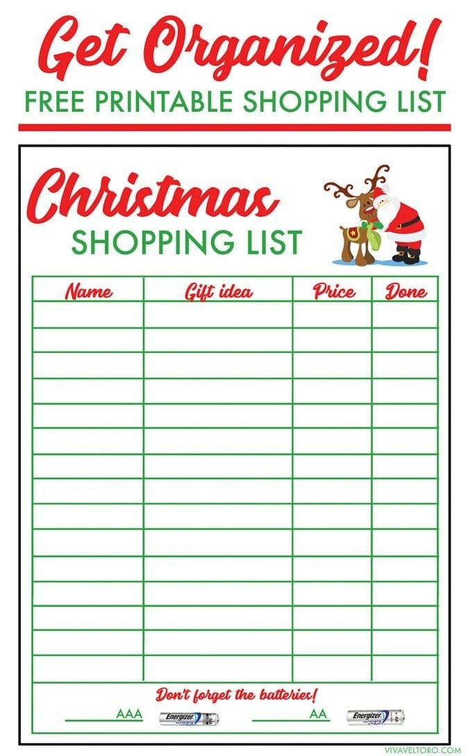 90 Christmas List Free Printable 33
