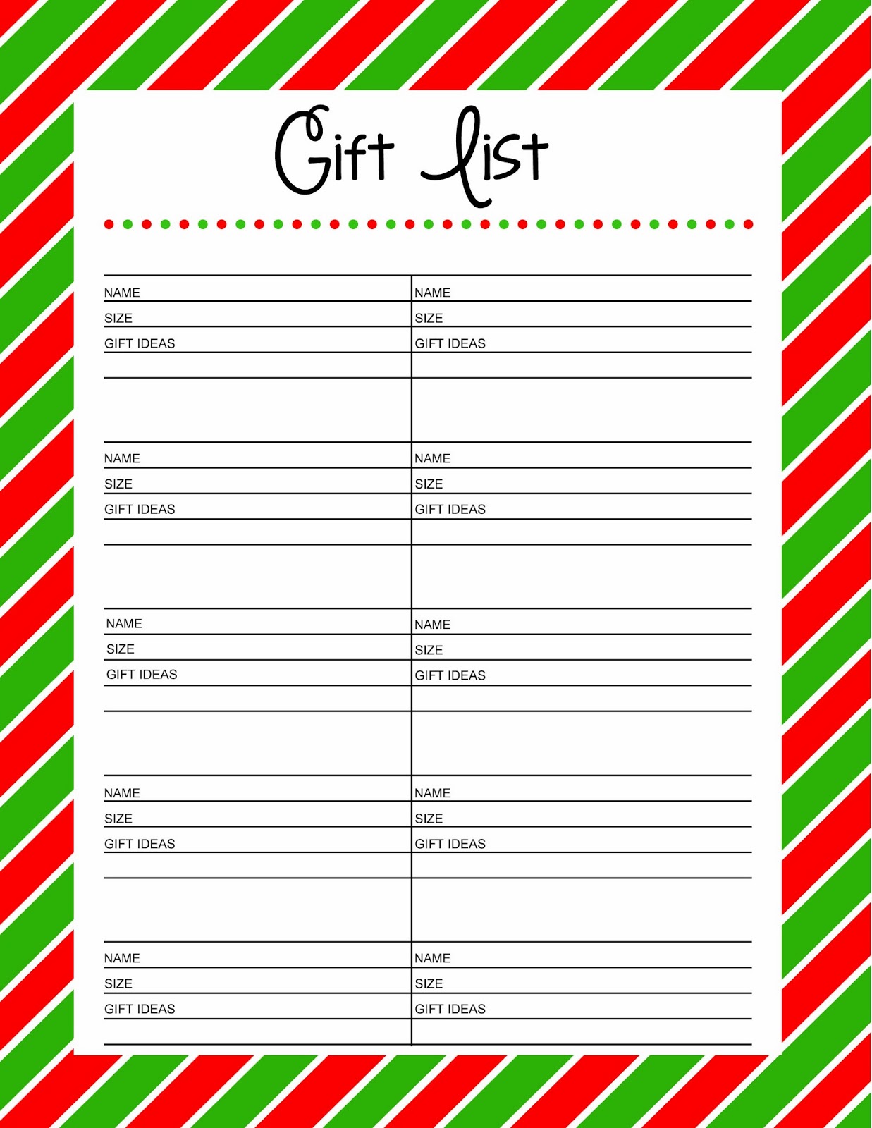 90 Christmas List Free Printable 41