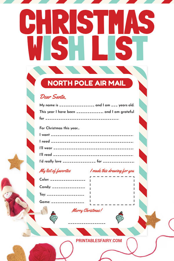 90 Christmas List Free Printable 47