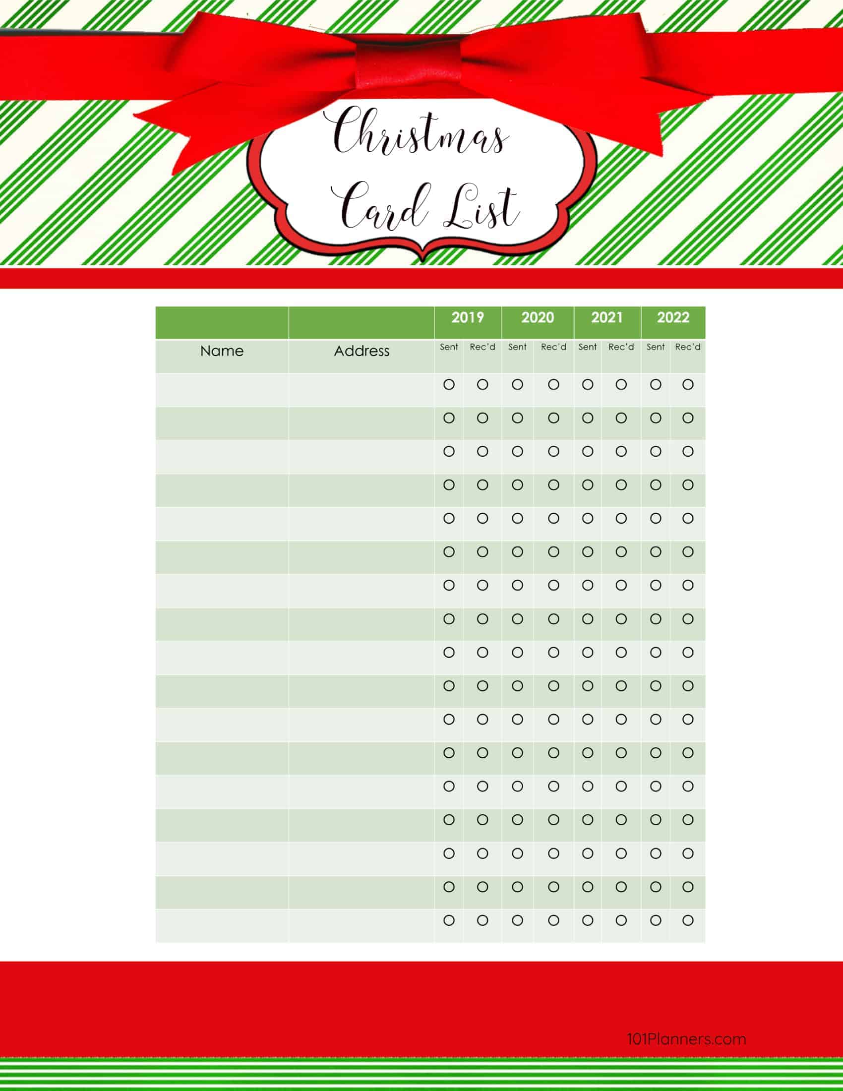 90 Christmas List Free Printable 53