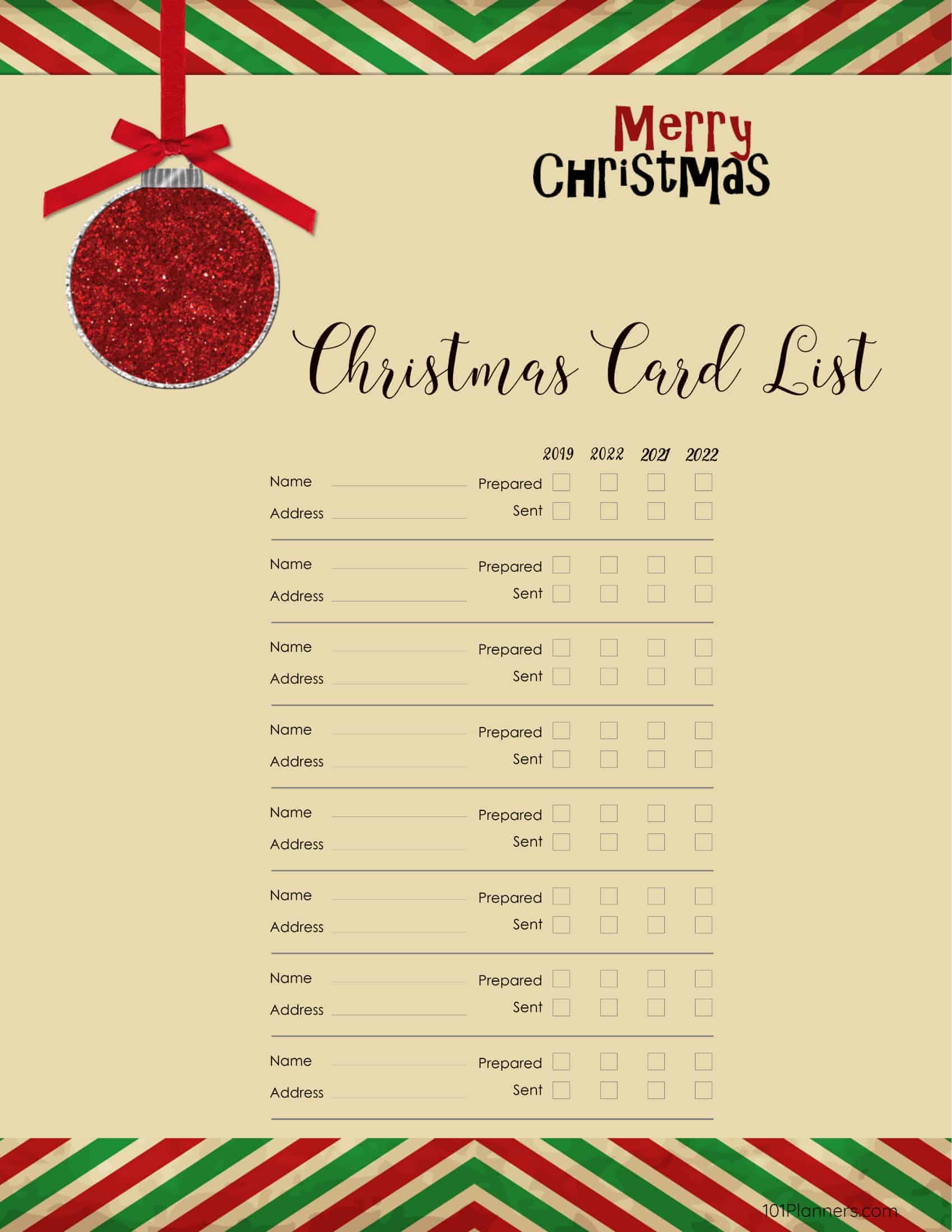 90 Christmas List Free Printable 6