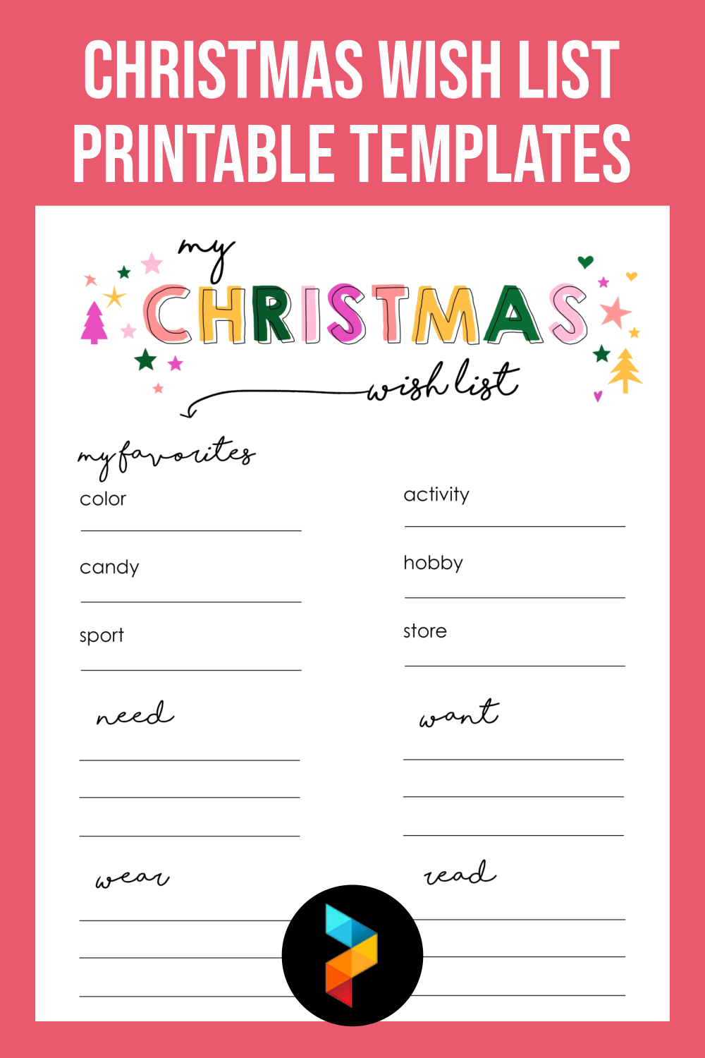 90 Christmas List Free Printable 65