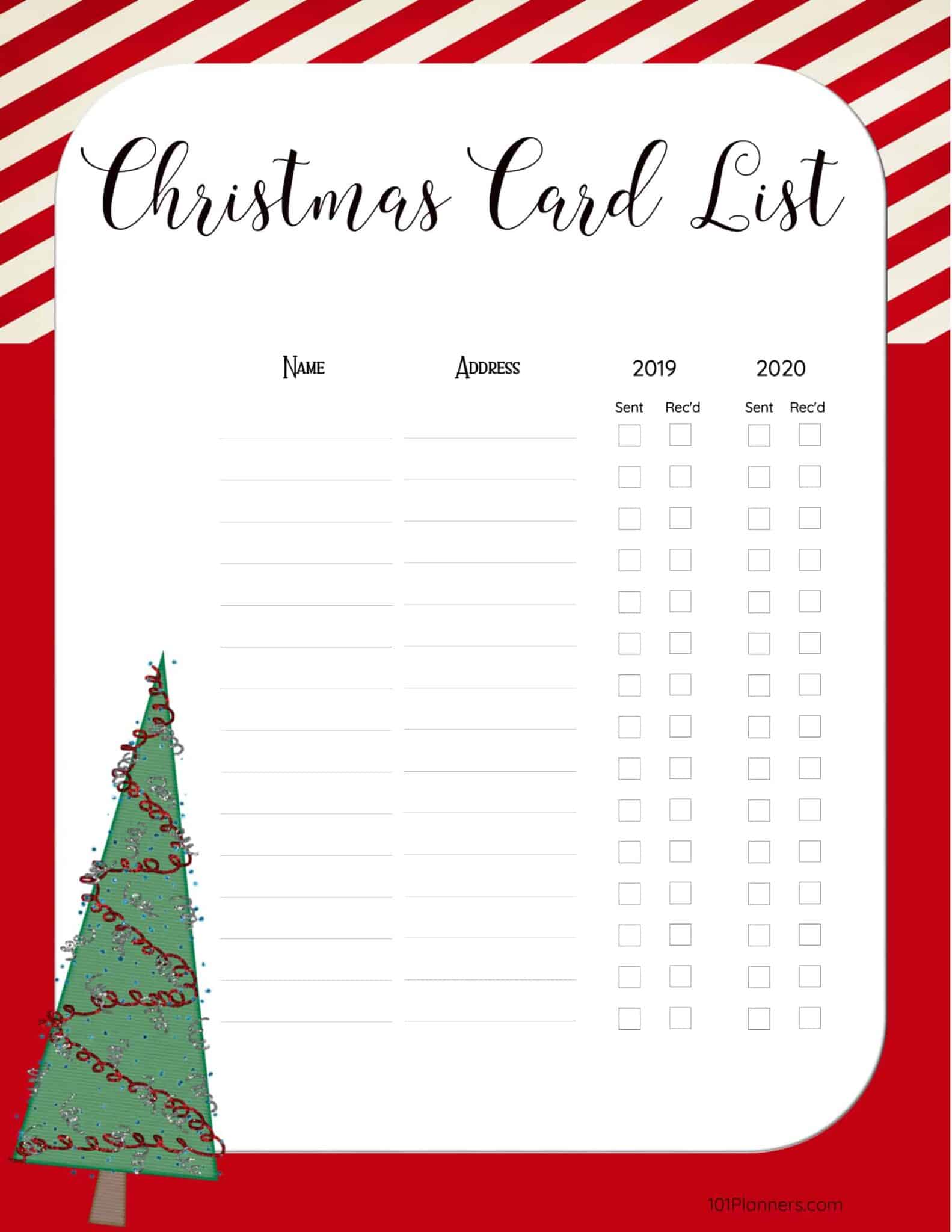 90 Christmas List Free Printable 82