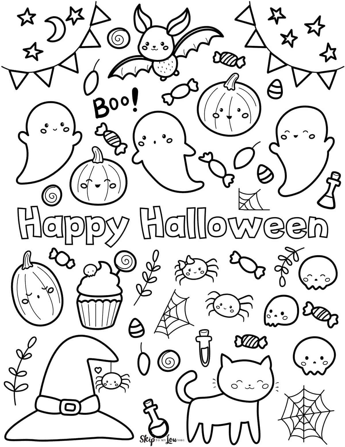 90 Coloring Sheets Free Printables 3