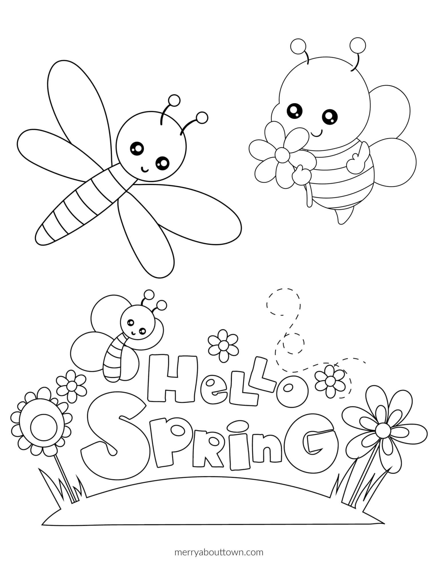 90 Coloring Sheets Free Printables 37