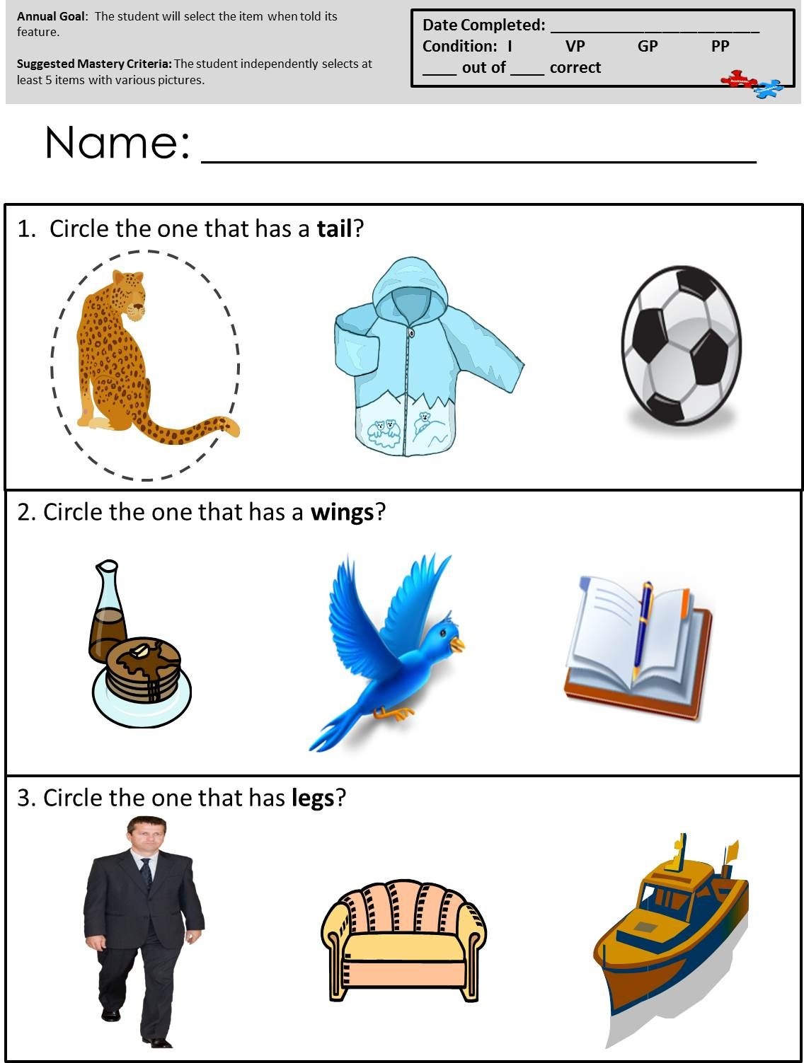 90 Free Printable Autism Worksheets Pdf 17