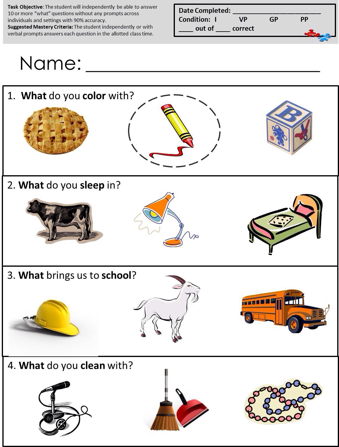 90 Free Printable Autism Worksheets Pdf 22
