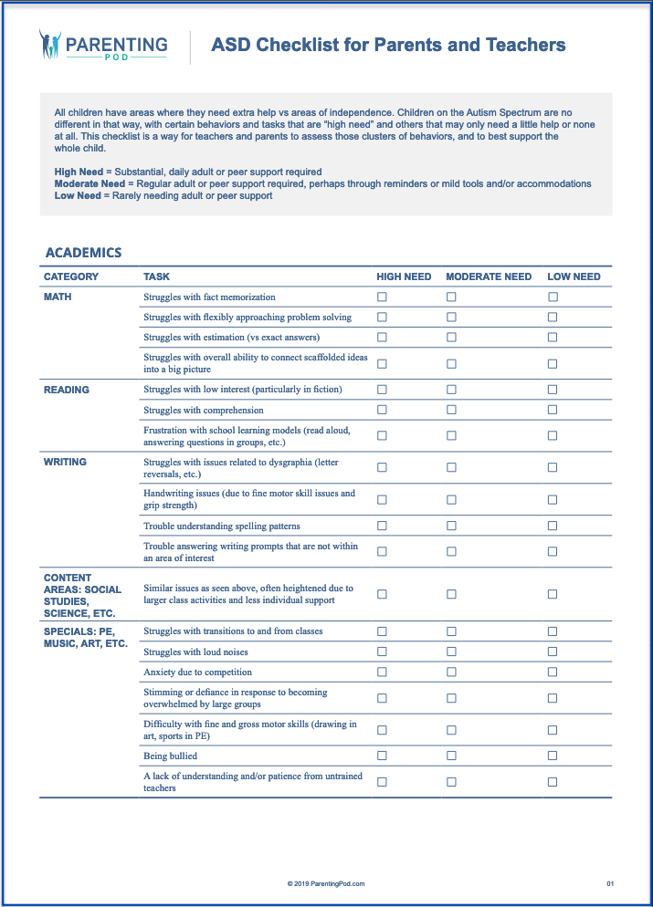 90 Free Printable Autism Worksheets Pdf 80