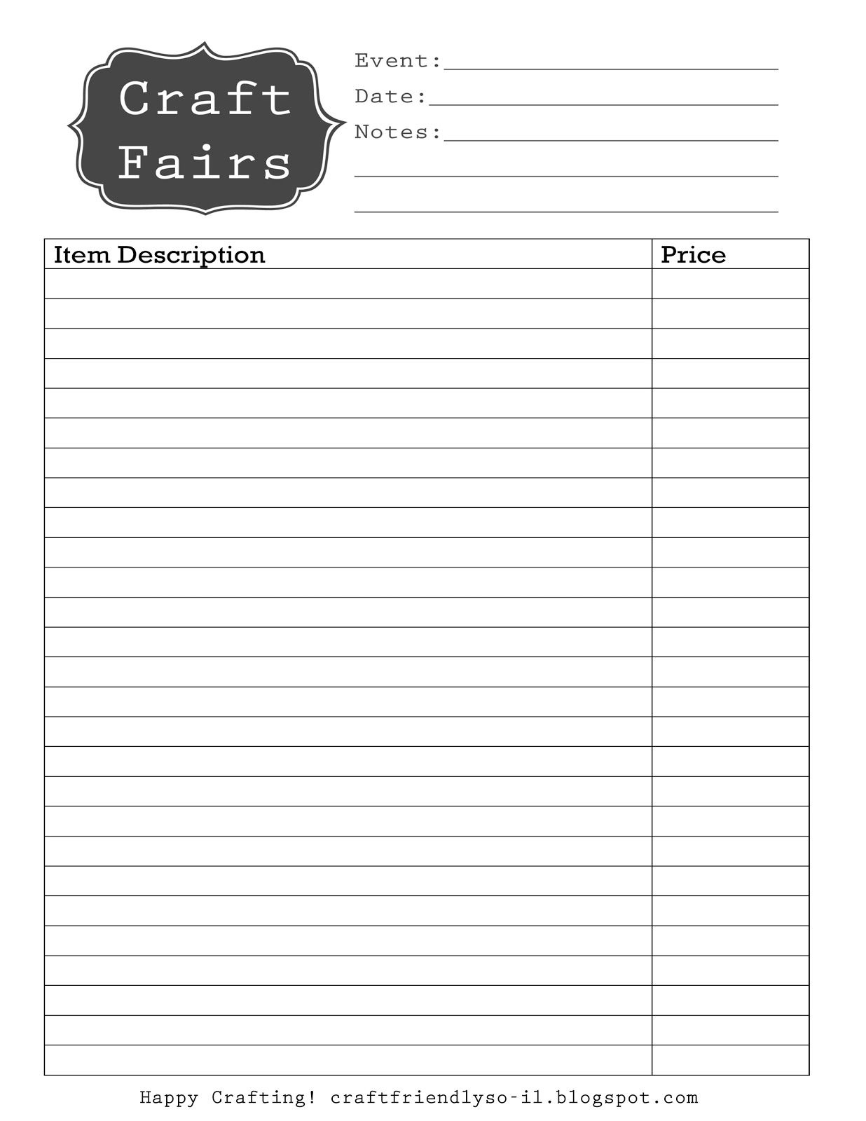 90 Free Printable Coin Inventory Sheets 11