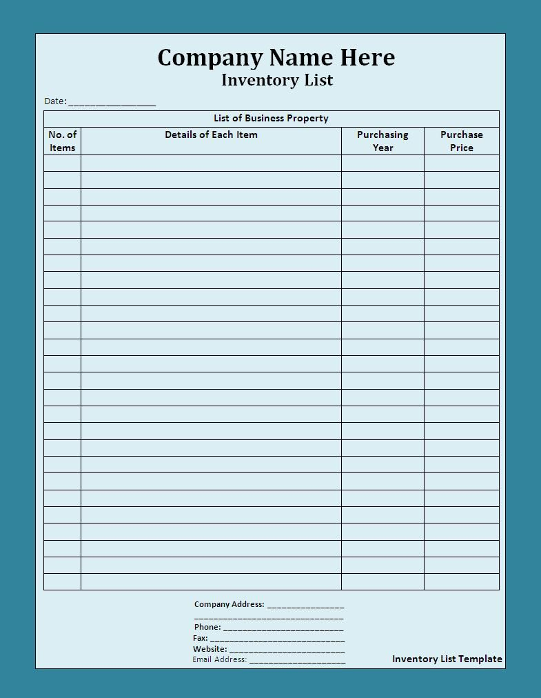 90 Free Printable Coin Inventory Sheets 36